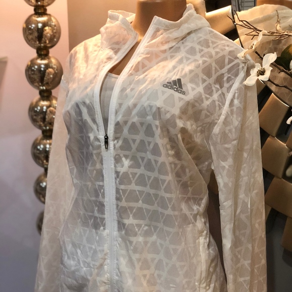 adidas Jackets & Blazers - NWT...NEW!!! White Adidas Sports Jacket
